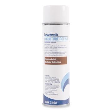 Boardwalk® Furniture Polish, Lemon, 19 Oz Aerosol Spray, 12-carton freeshipping - TVN Wholesale